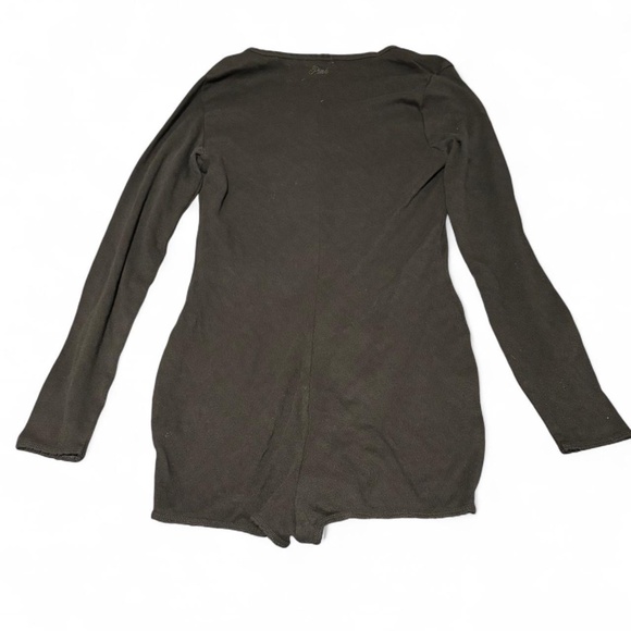 PINK black pointelle romper - Picture 3 of 6